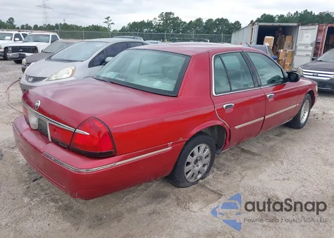 2000 Mercury Grand Marquis Ls z USA, uszkodzony, nr VIN 2MEFM75W3YX690374